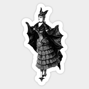 Victorian Bat Sticker